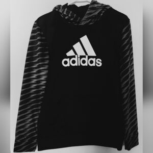 Adidas Youth Boys Hooded Sweatshirt Logo Sz XL 16-18